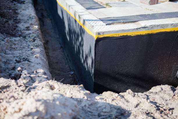 Professional Vapor Barrier Installation technician working in Arkport, NY